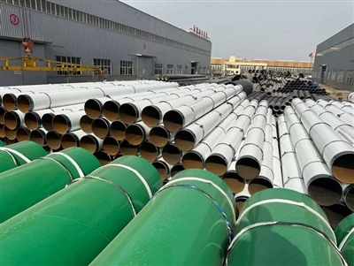 SSAW steel pipe surface treatment method